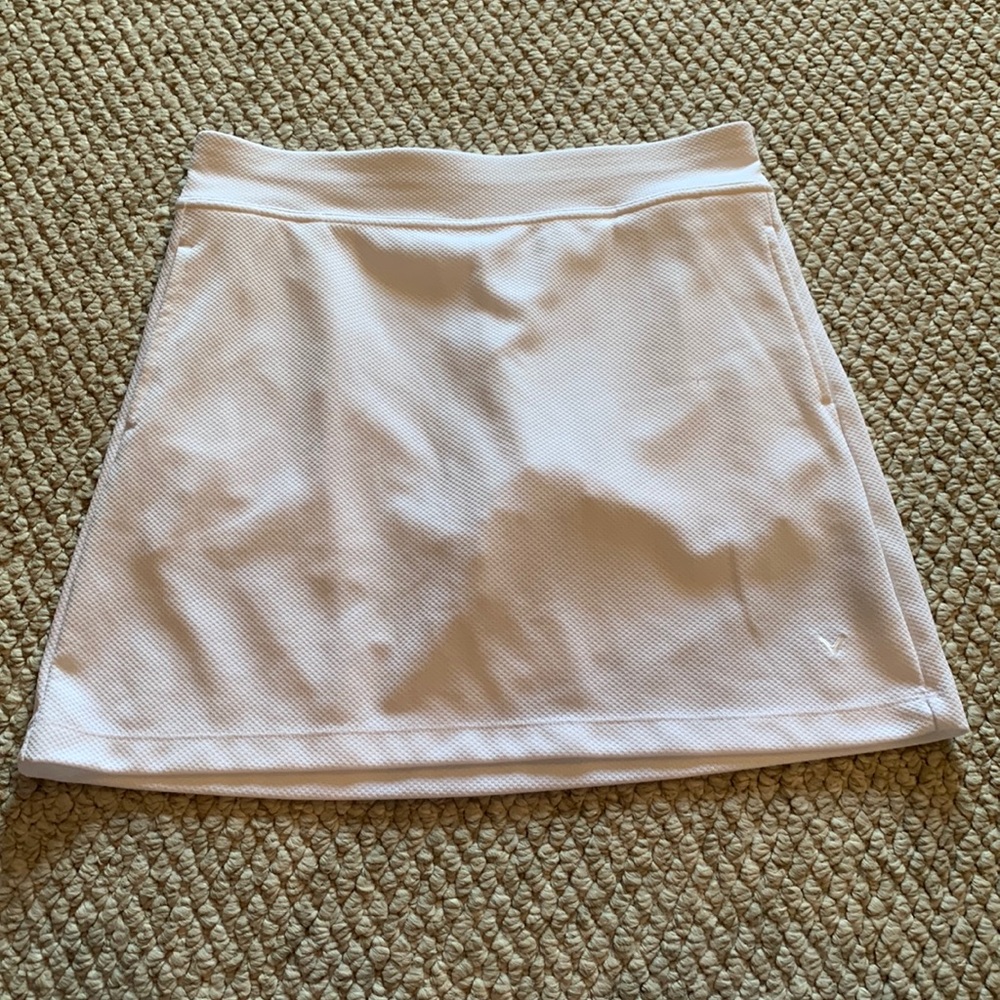 White Callaway Golf Skirt